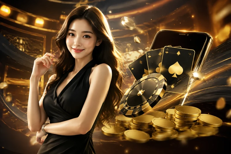 ba-la-bai-tay-ngua-tren-ban-poker-xanh-voi-hieu-ung-anh-sang-neon Ba lá bài tây ngửa trên bàn poker xanh với hiệu ứng ánh sáng neon