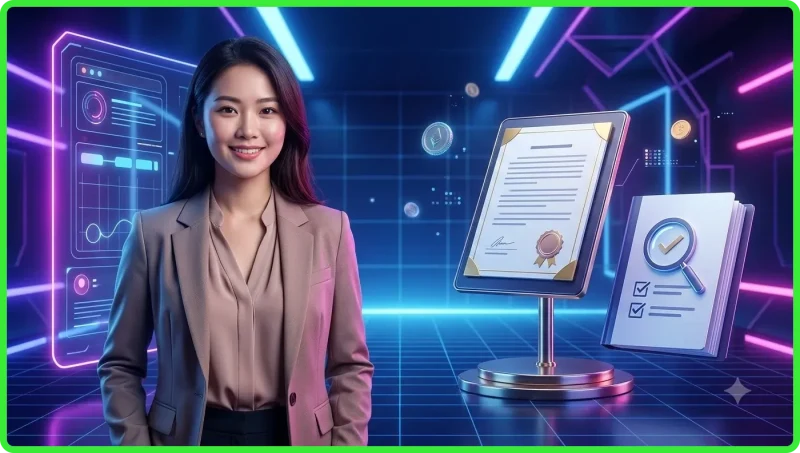 holographic-agreement-document-voi-kinh-lup-bieu-tuong-cho-viec-doc-ky-dieu-khoan Holographic agreement document với kính lúp biểu tượng cho việc đọc kỹ điều khoản