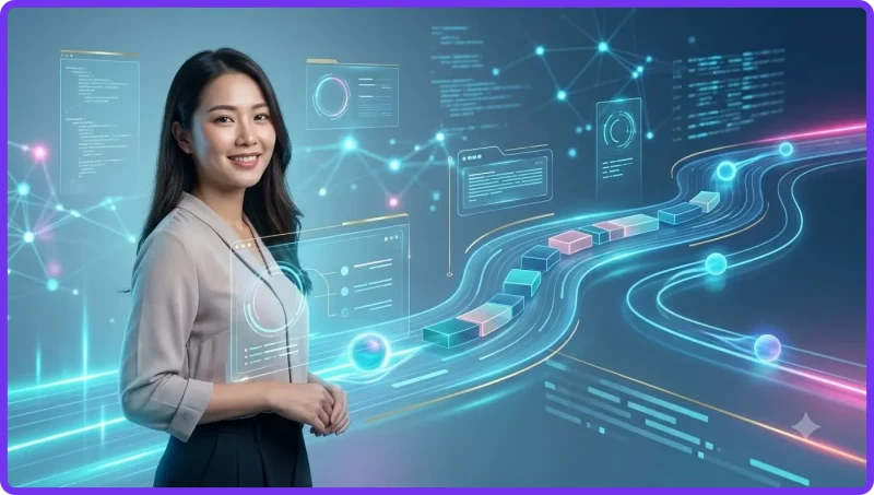 Minh họa luật chơi cơ bản của game bài Liêng với ba lá bài